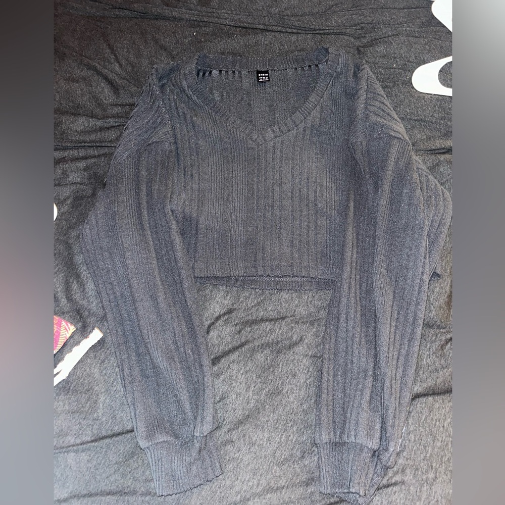 cropped sweater